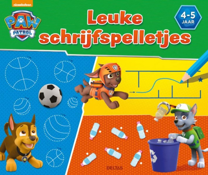 PAW Patrol leuke schrijfspelletjes