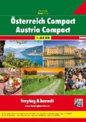 Oostenrijk Compact Wegenatlas F&B
