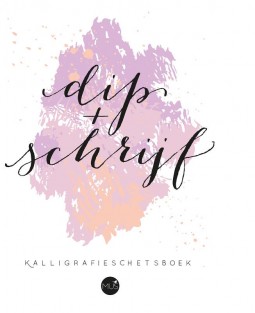 Dip & schrijf kalligrafieschetsboek