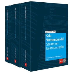 Sdu Wettenbundel (set 3 ex)