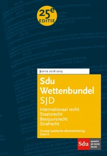 Sdu Wettenbundel (set 2 ex)