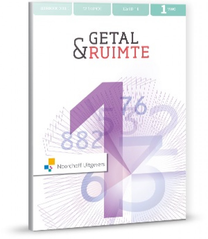 Getal & Ruimte 12 editie 1 vwo werkboek en rekenkatern • Getal & Ruimte 12e ed vwo 1 leerboek deel 1