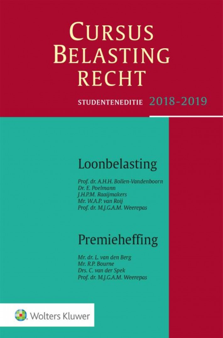 Cursus Belastingrecht