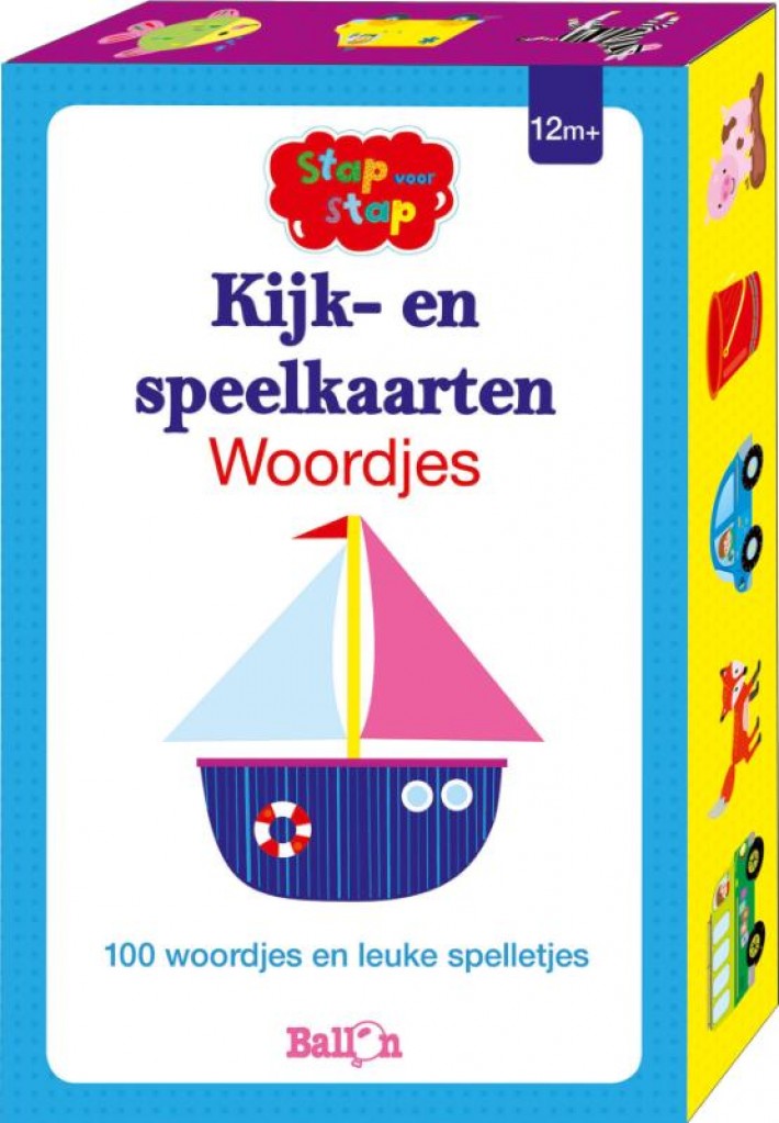 Kijk-en speelkaarten Woordjes