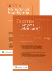 Teksten Internationaal & Europees belastingrecht