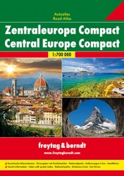Centraal Europa Compact Wegenatlas F&B
