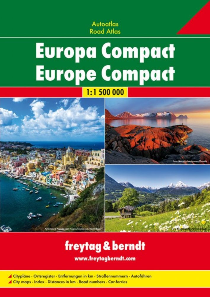 F&B Wegenatlas Europa Compact