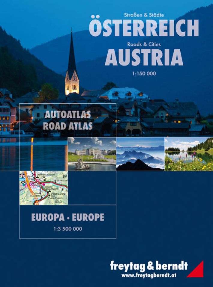 Oostenrijk straten- & stedenatlas; Europa Superatlas F&B