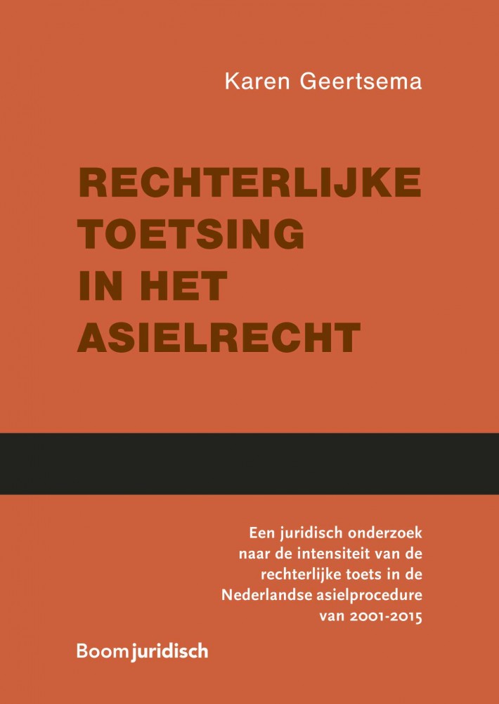 Rechterlijke toetsing in het asielrecht • Rechterlijke toetsing in het asielrecht