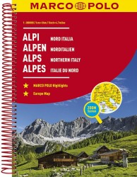 Alpen - Noord Italië Wegenatlas Marco Polo