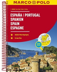 Marco Polo Wegenatlas Spanje - Portugal