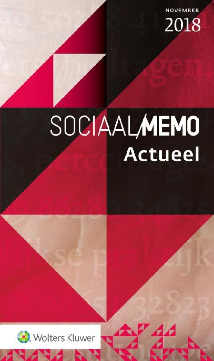 Sociaal Memo Actueel november 2018