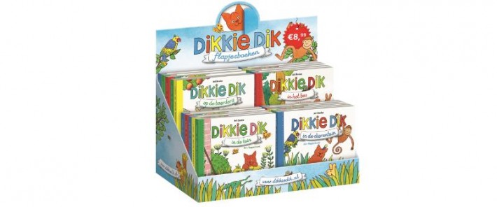 Display Dikkie Dik flapjesboeken (20 exx.)