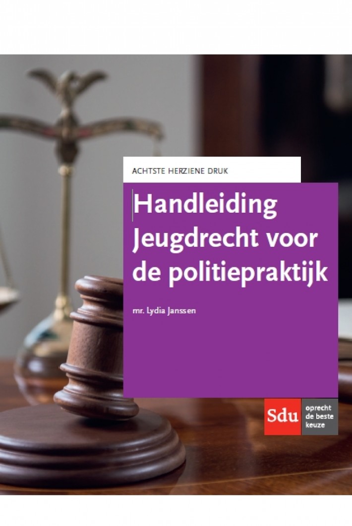 Handleiding Jeugdrecht voor de politiepraktijk.