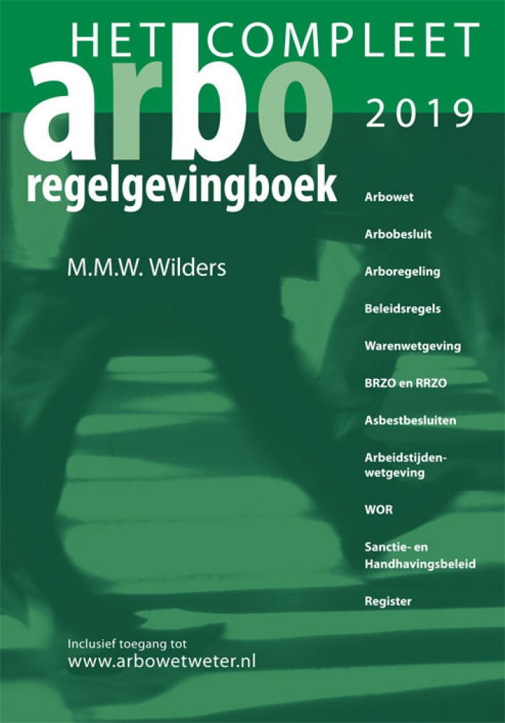 Het Compleet Arbo-regelgevingboek 2019