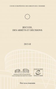 Recueil des arrêts et décisions Volume 2015-II