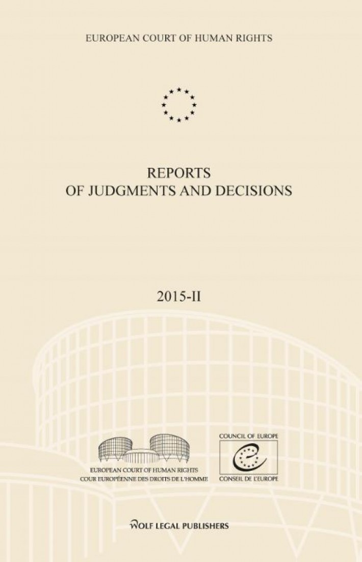 Reports of Judgments and Decisions 2015-II
