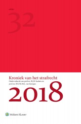 Kroniek van het strafrecht &bullet; Kroniek van het strafrecht 2018