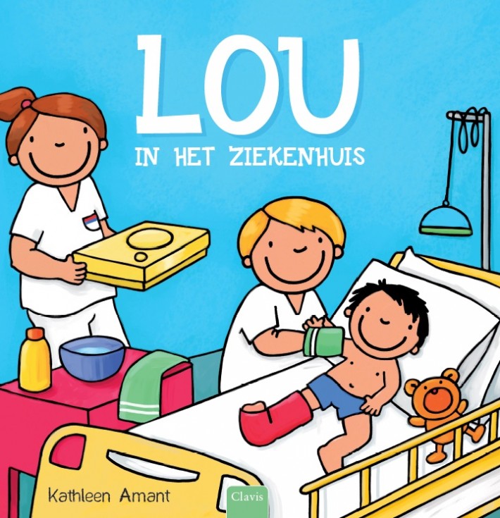 Lou in het ziekenhuis