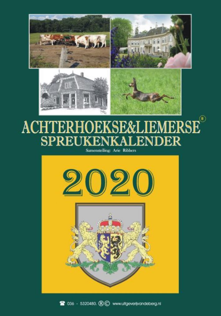 Achterhoekse & Liemerse spreukenkalender 2020