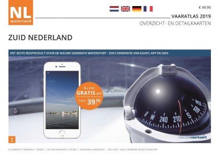 NLWaterland app incl. wateratlas Nederland Zuid 2019