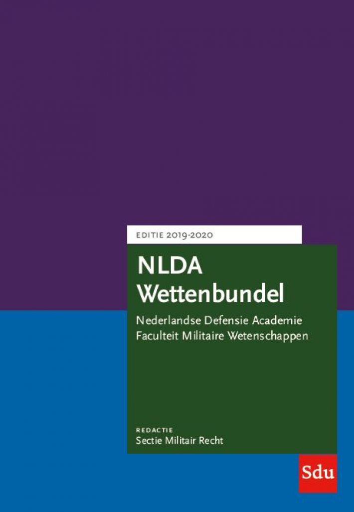 NLDA Wettenbundel 2019-2020