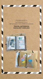 Fernweh Travel Notebook Pockets