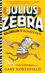Julius Zebra - 1 Rollebollen met de Romeinen (Wobbler + 5 ex.) • Rollebollen met de Romeinen
