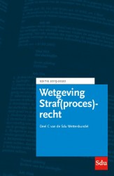 Sdu Wettenbundel Straf(proces)recht. Editie 2019-2020