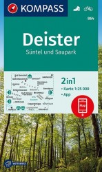 Kompass WK864 Deister, Süntel und Saupark