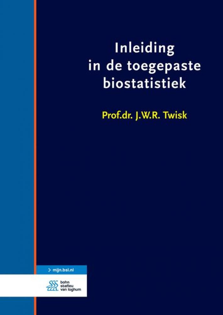 Inleiding in de toegepaste biostatistiek
