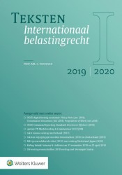 Teksten Internationaal belastingrecht 2019/2020