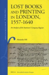 Lost Books and Printing in London, 1557-1640