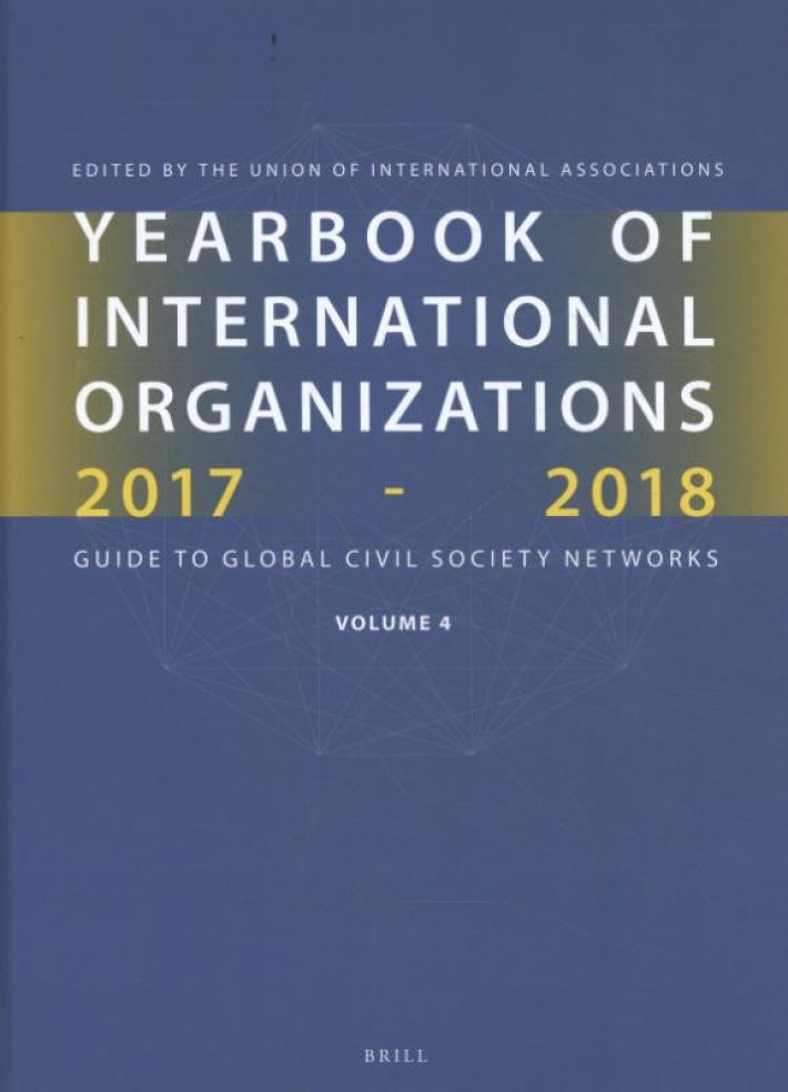Yearbook of International Organizations 2017-2018, Volume 4