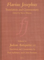 Flavius Josephus: Translation and Commentary, Volume 6a: Judean Antiquities 11