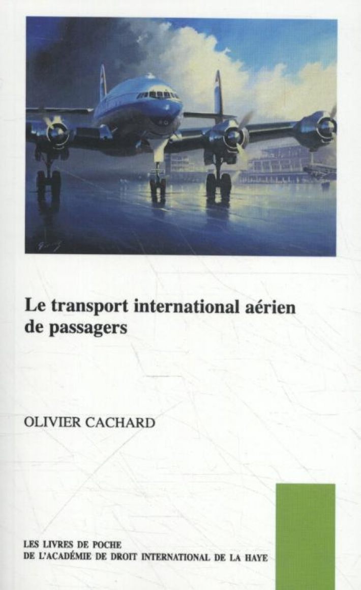 Le transport international aérien de passagers