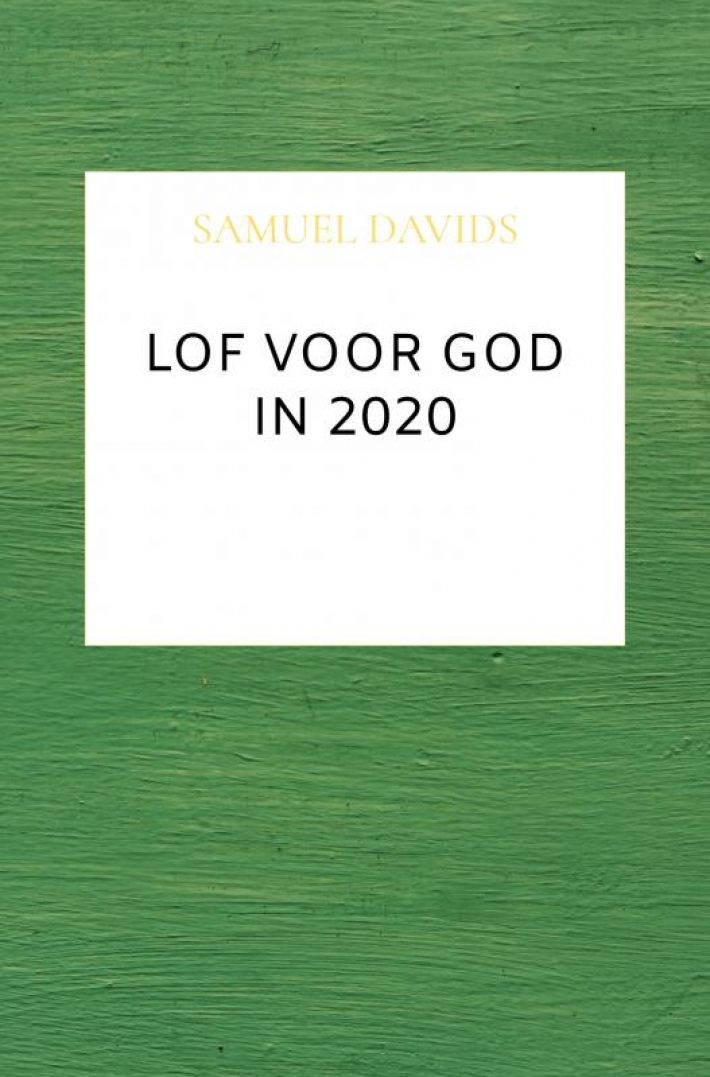 Lof voor God in 2020