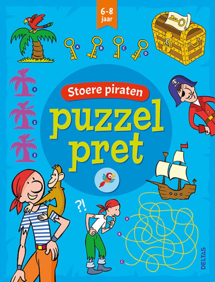 Puzzelpret - Stoere piraten