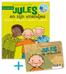 Promopakket doe mee met Jules en zijn vriendjes + kartonboekje Jules op de klasfoto