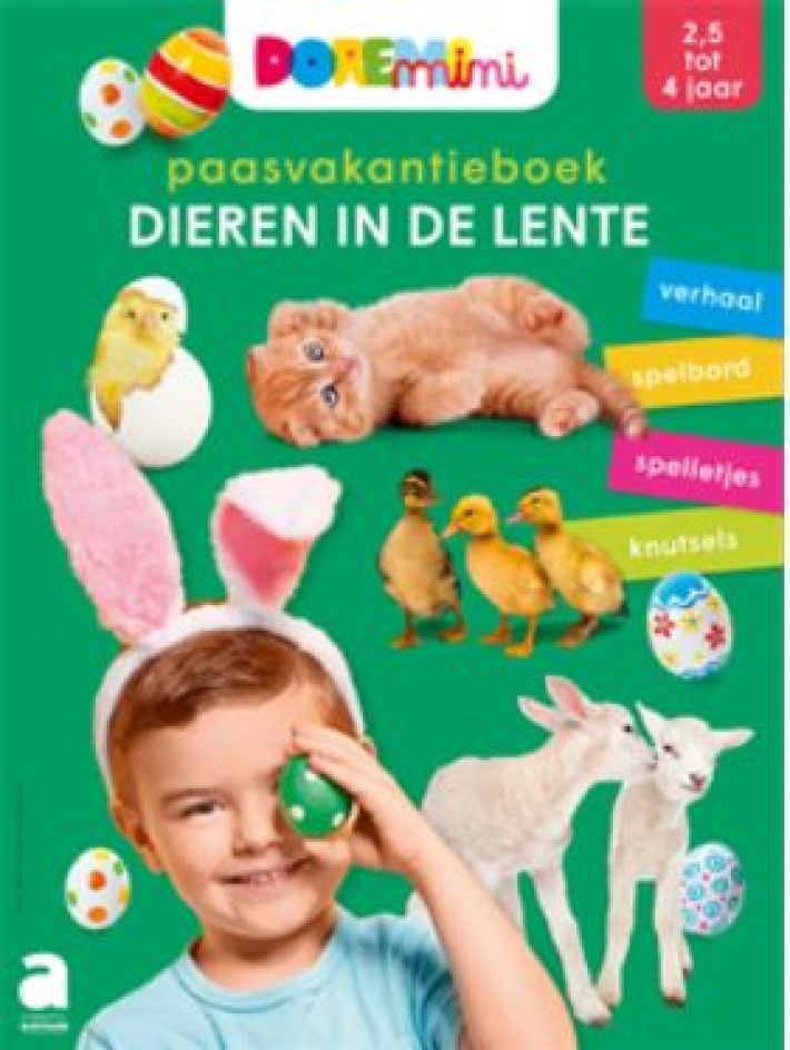 Doremini - Paasvakantieboek 2020: Dieren in de lente