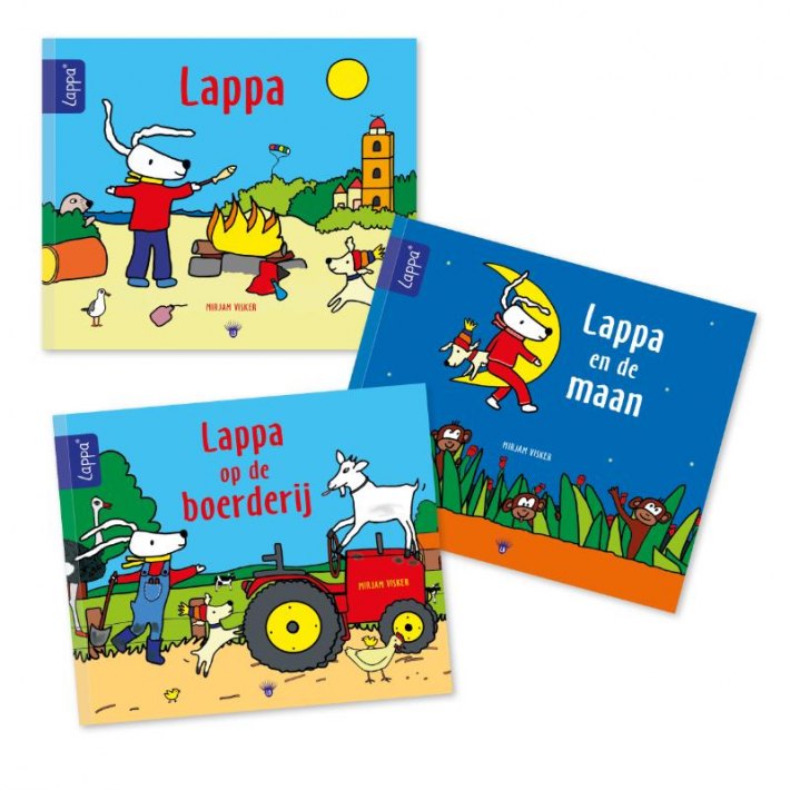 LAPPA® kinderboeken pakket 3 stuks