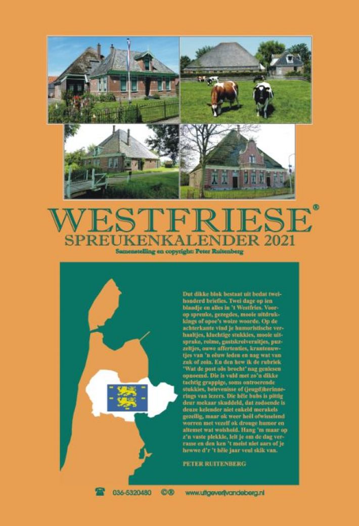 Westfriese spreukenkalender 2021