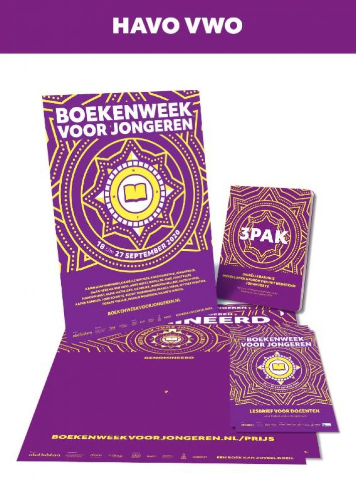 Boekenweek voor Jongeren Schoolpakket 3PAK - HAVO/VWO 2020