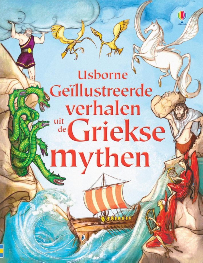 GEILLUSTREERDE VERHALEN UIT DE GRIEKSE MYTHOLOGIE