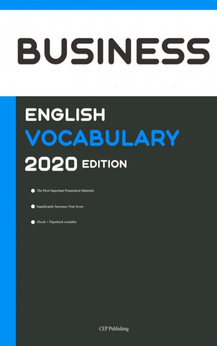Business English Official Vocabulary 2020 Edition