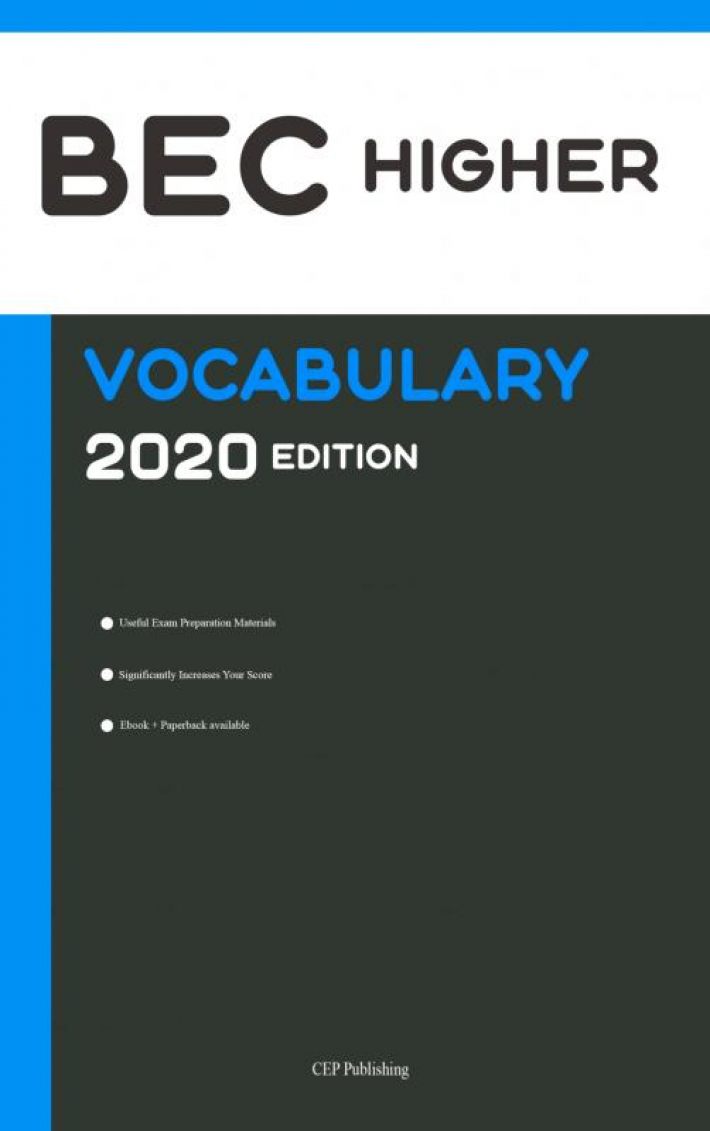 BEC Higher Vocabulary 2020 Edition