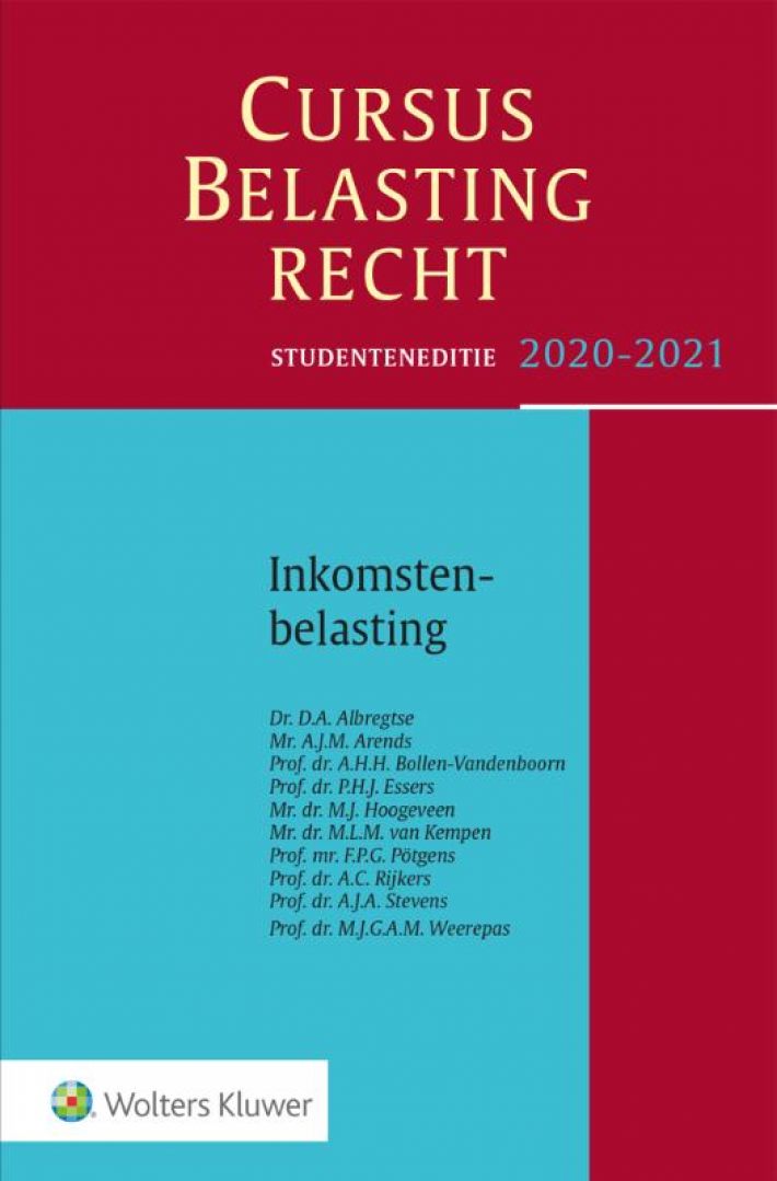 Cursus Belastingrecht Inkomstenbelasting