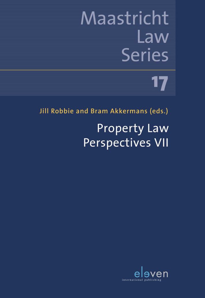 Property Law Perspectives VII • Property Law Perspectives VII