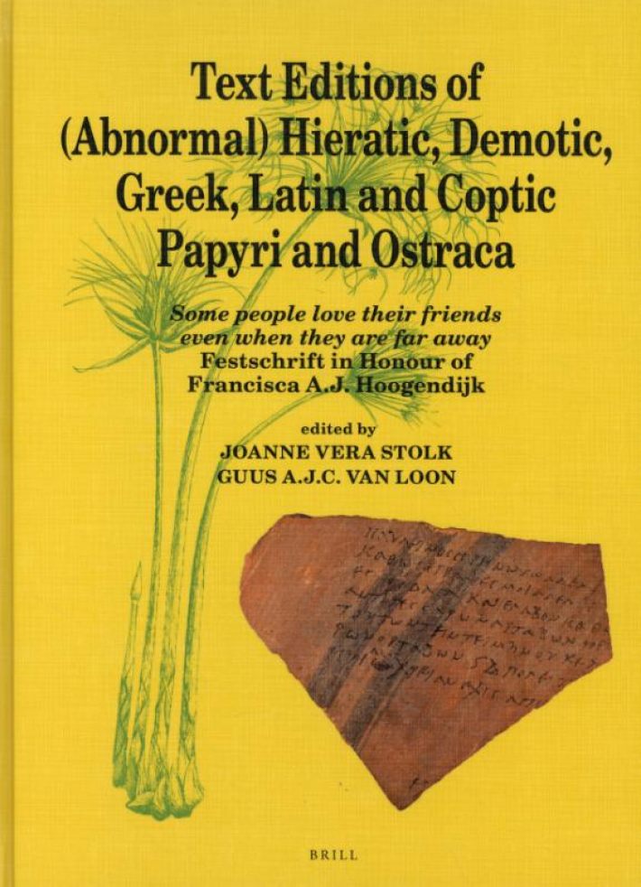 Text Editions of (Abnormal) Hieratic, Demotic, Greek, Latin and Coptic Papyri and Ostraca