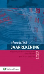 Checklist jaarrekening 2021 &bullet; Checklist jaarrekening 2021